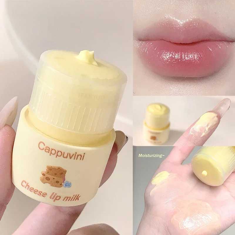 12g rotary lip sleep facial mask sleep at night moisturize lip gloss reduce lines make up foundation nourish lip care cream W250407