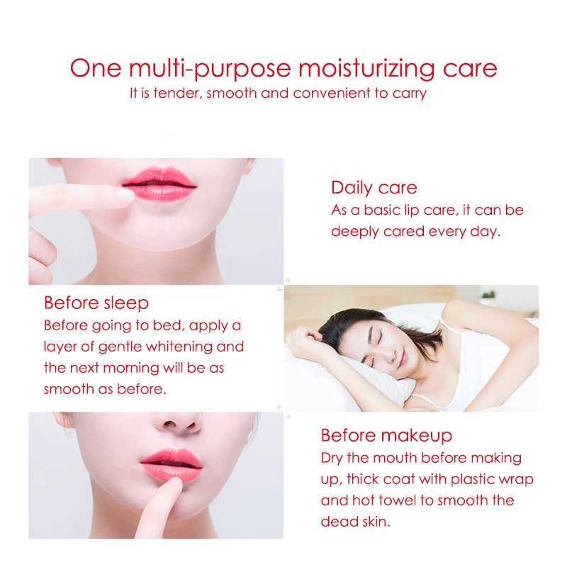 5 pieces BIOAQUA natural fruit lipstick moisturizing jelly nourishing skin care lipstick lasting lipstick W250407