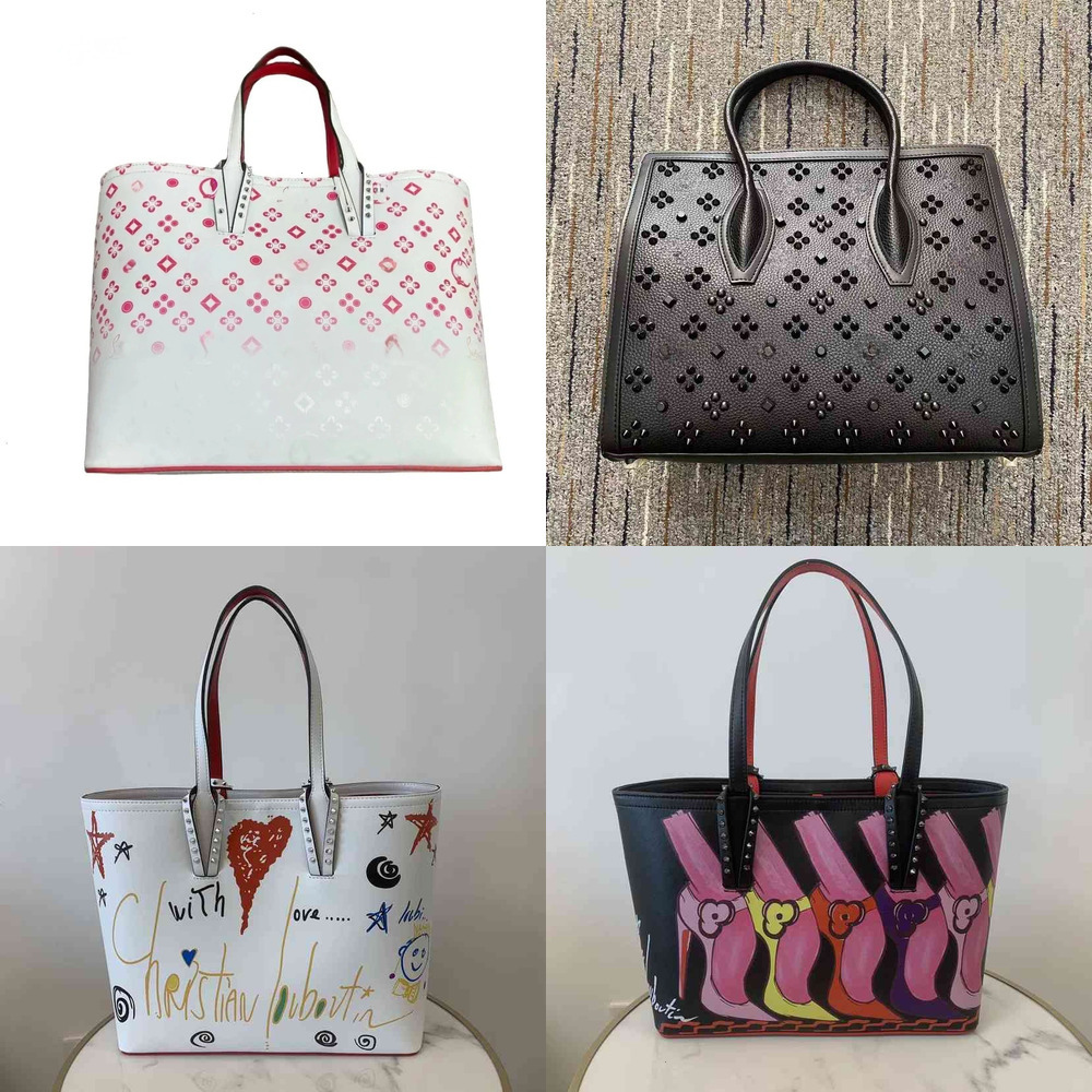 Aa Top Designer Paloma New Women's Shoulder Clrivet Joint Fashion Red European And American Casual Classic Letter Crossbody Tote Bag Dd 5c