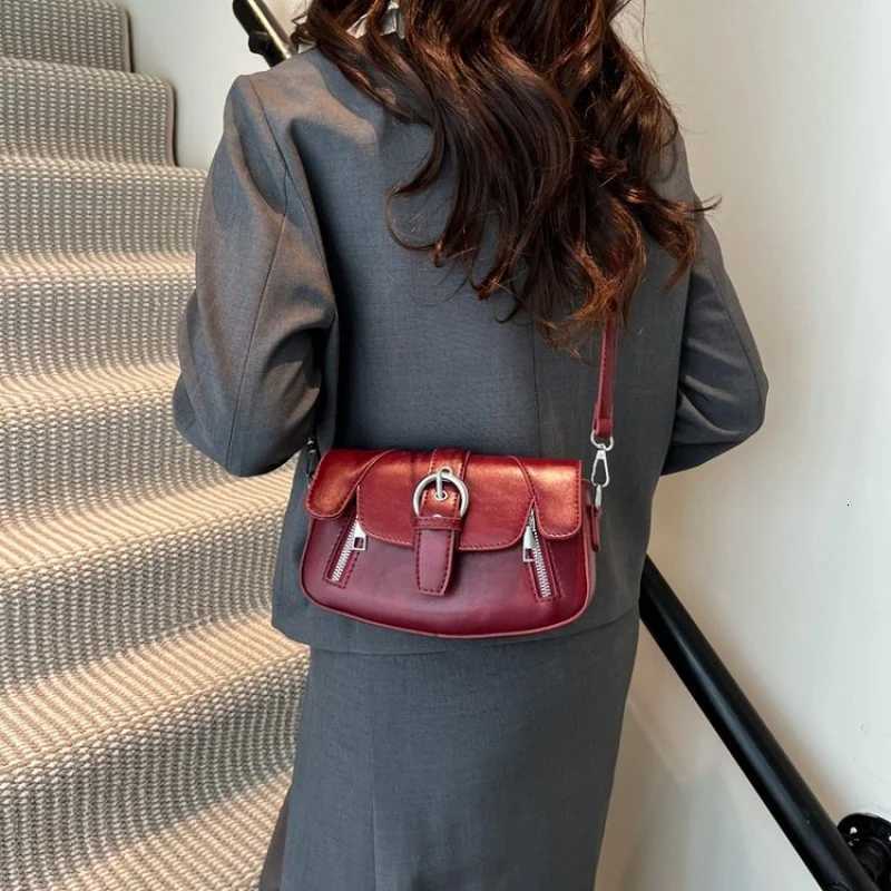 Classic Leather Crossbody Bag For Women Popular And Elegant Design Featuring Adjustable Strap For All-Day ComfortW251107