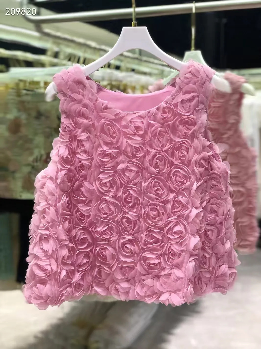 Yi076 Fashion Womens Top and Tshirt European n Party Style Clothing 250407