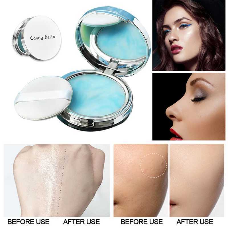 Natural powder cake long-lasting oil control facial base waterproof matte compact loose powder makeupXJ250407