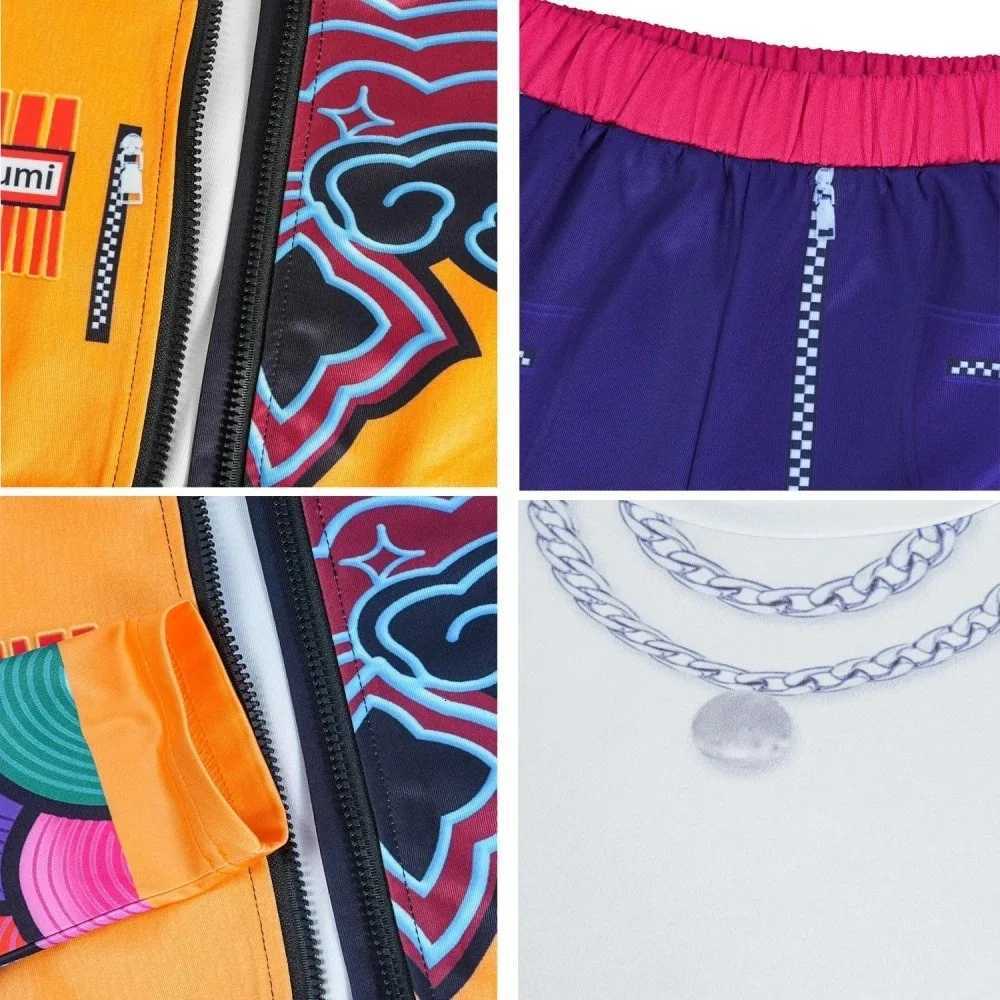 Halloween Children Zoey Mira Rumi Cosplay Costume Carnival K-Pop Hunters Girl Group Idol Role Play Dress Up Outfit Suit W251107