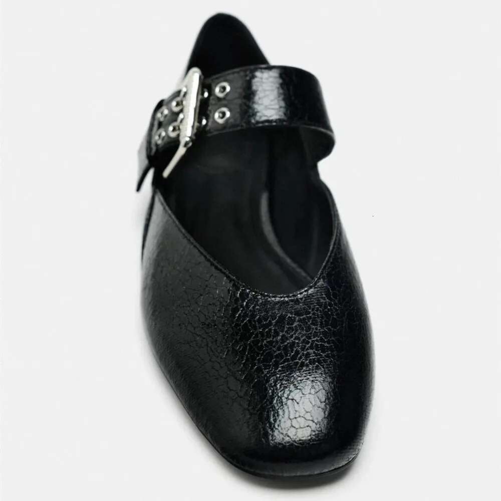 2025 Women Flats Shallow Mouth Autumn Pointed Toe Loafers Ballerinas New Fall Leopard Retro Dress Shoes Atos De Mujer