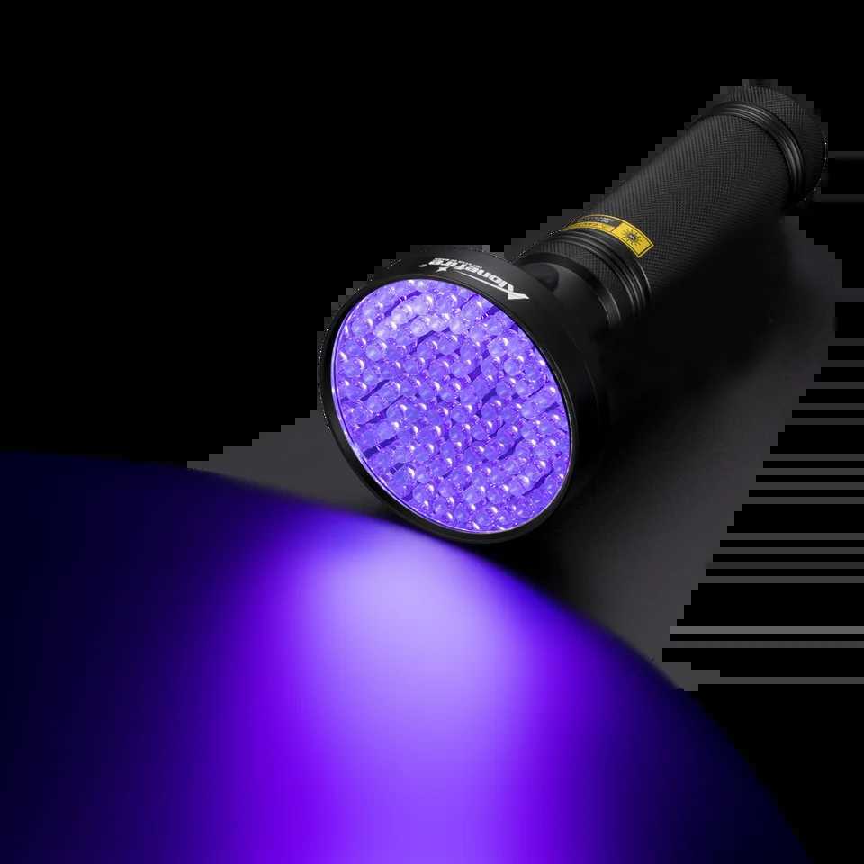 New 100LED 395-405 UV Flashlight Powerful Ultraviolet Curing Torch Money CatDog Pet Stains Scorpion Fluorescent ink Marker lightW251106