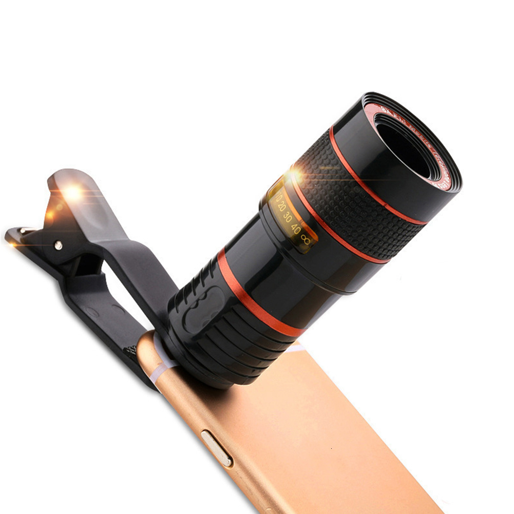Mobile Phone Lens Cell Phone Fish Eye Lenses Phone Lens Kit Super Wide Angle Super Macro HD Camera Camera Telephotoe Lens Kits