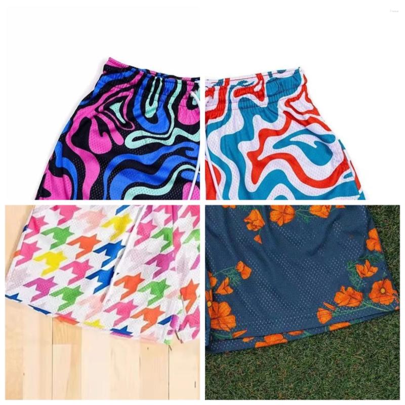 Men's Shorts Fitness Trendy Brand Comfortable Sports Running And Playing Ball Skin-friendly Quick-drying Unisex For Beach Seaside.