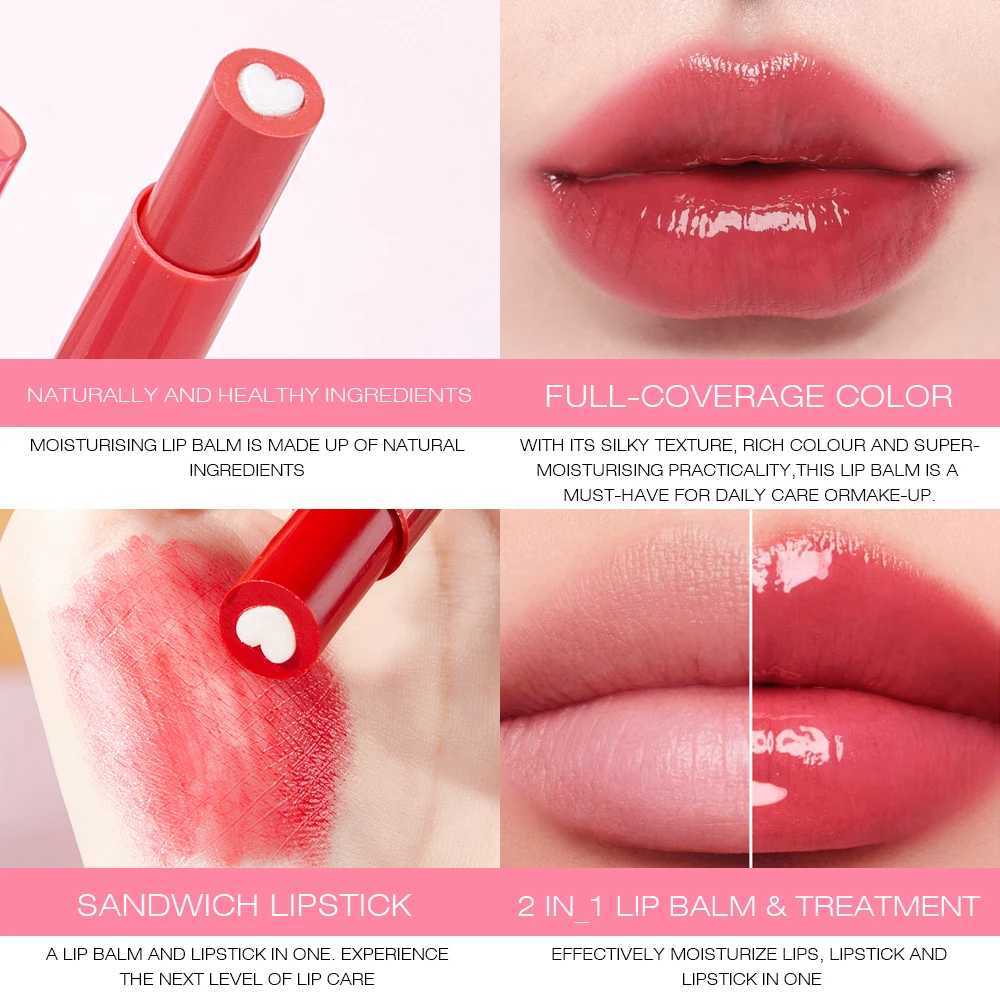 Colorful moisturizing lipstick Aisha lipstick nutrition lip line washing anti drying lipstick mirror long-lasting lipstick W250407