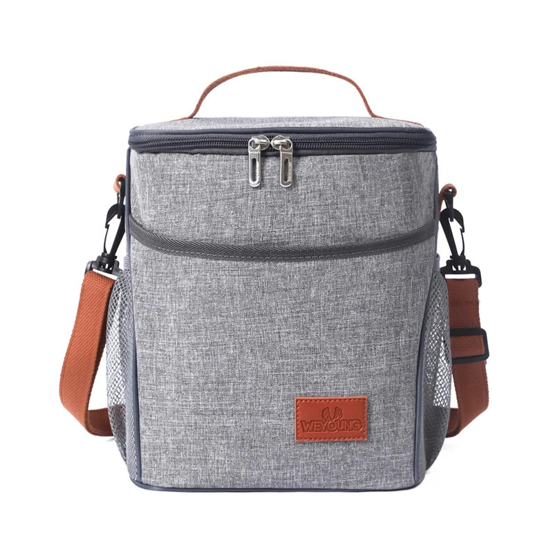 10L thermal protection refrigerant bag waterproof foil picnic office student portable camping lunch dinner ice box 250401