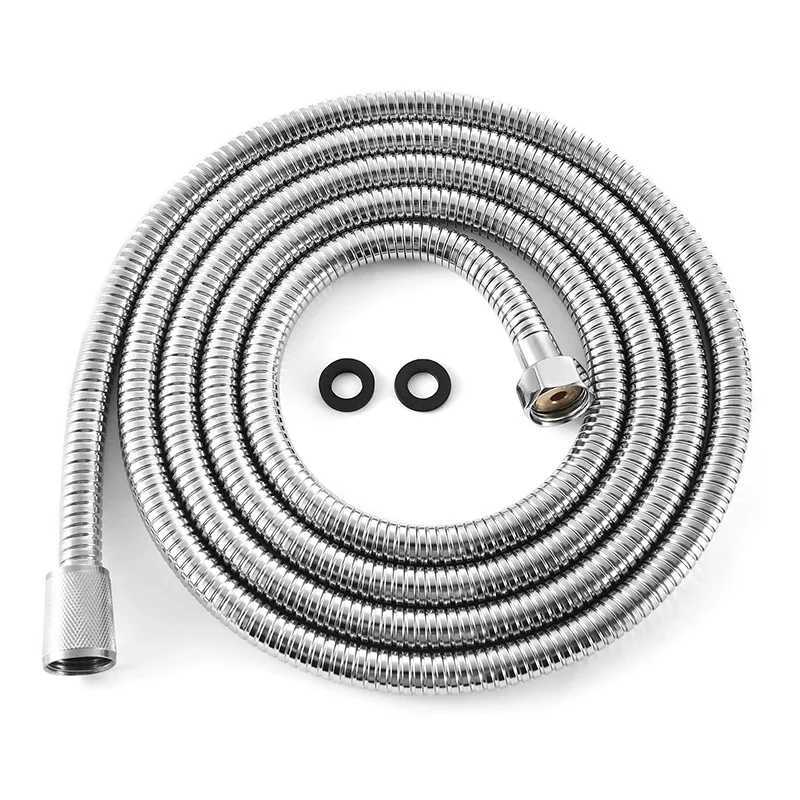 2/25/ Stainless Steel ible Shower Hose Bathro Shower Water Hose Chre Black Bed Nickel Pipe Bathro Accessories Y251107