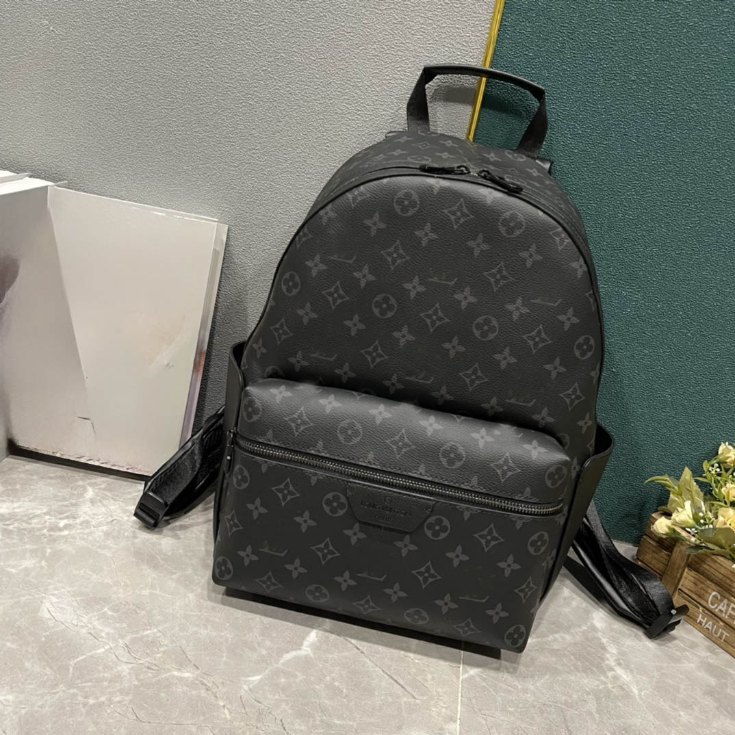 Fashion bags Embossed Black Backpack Style Genuine Leather men Backpack Embossed Leather Designer Men Backpacks Luxury School Bag Man Laptop Bags