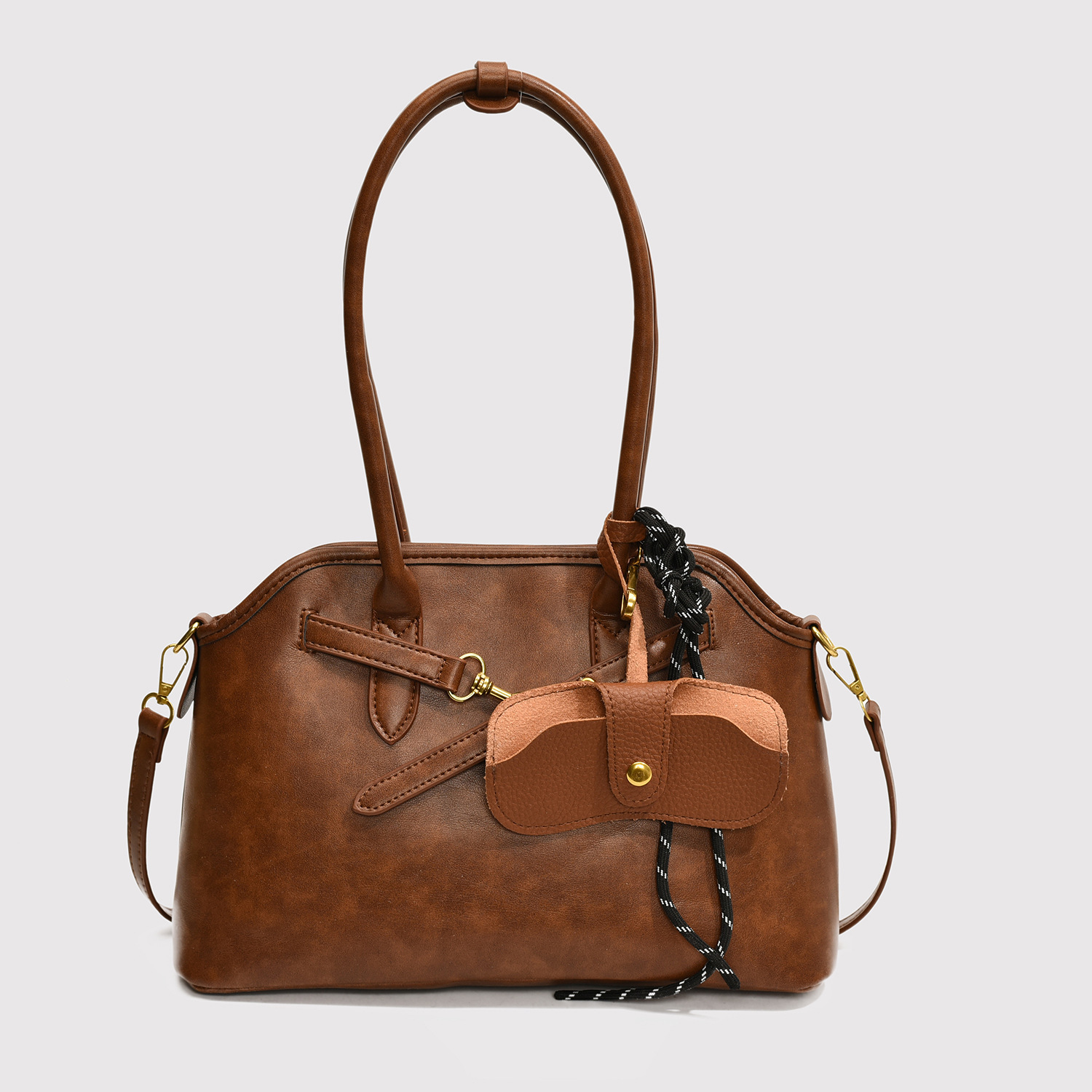 2025S Designer Women S Bag French Minimalist Single Shoulder Women S With Versatile Texture Underarm Briefcase Niche Design Hand Held Shell Bag