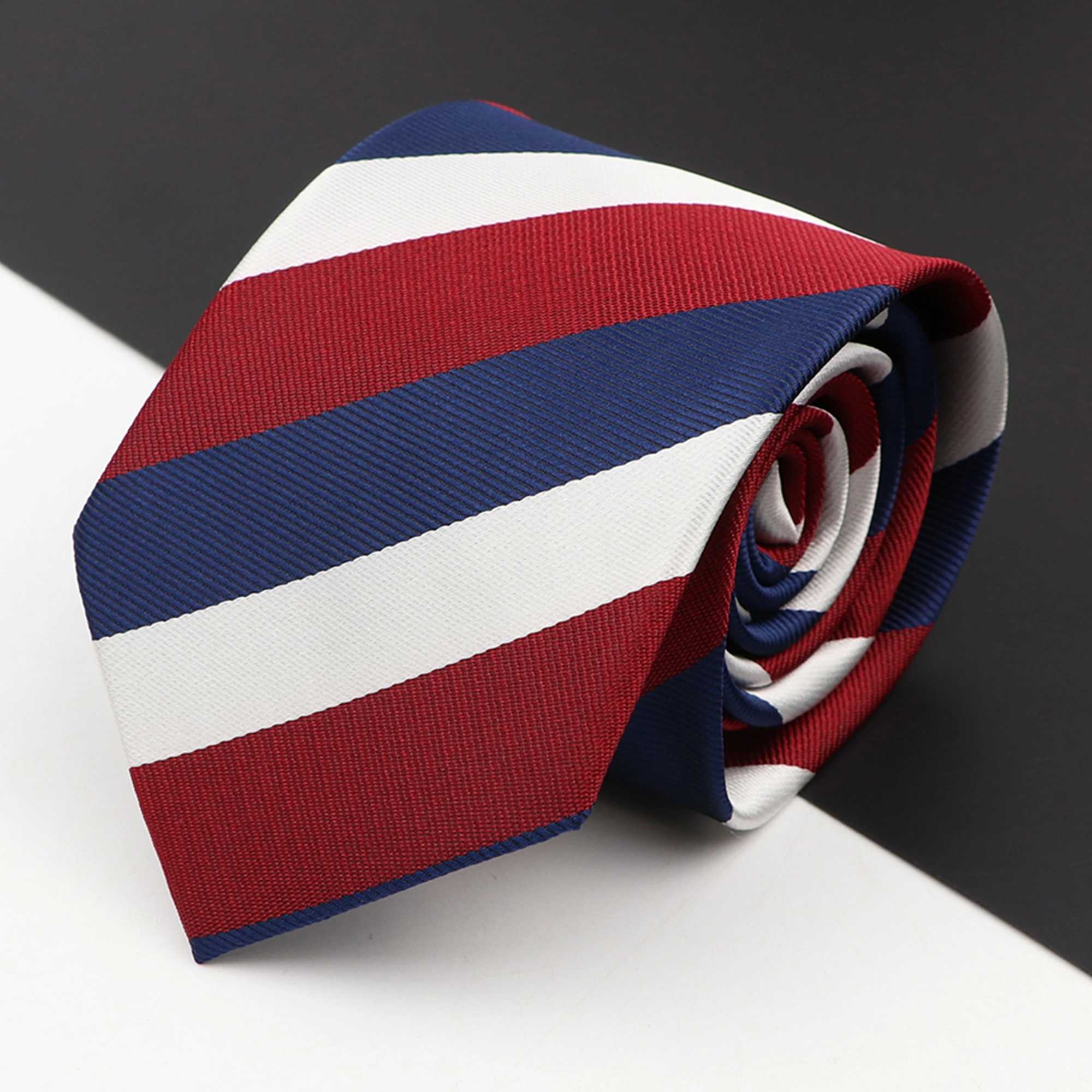 New Mens Classic Luxury Tie 8cm Striped Paisley Plaid All-Match Jacquard Necktie For Business Wedding Pr Daily Wear Accessory X250407