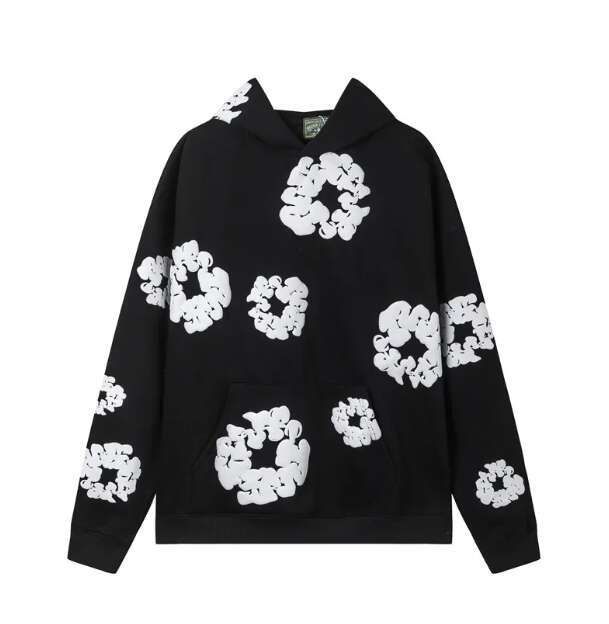 denim hoodie Tearsshort Jeans Short Kapok Pants Baggy denim tearhoody New Summer Holes High Quality Embroidered For Cotton Wreath Shorts denim tearly 533