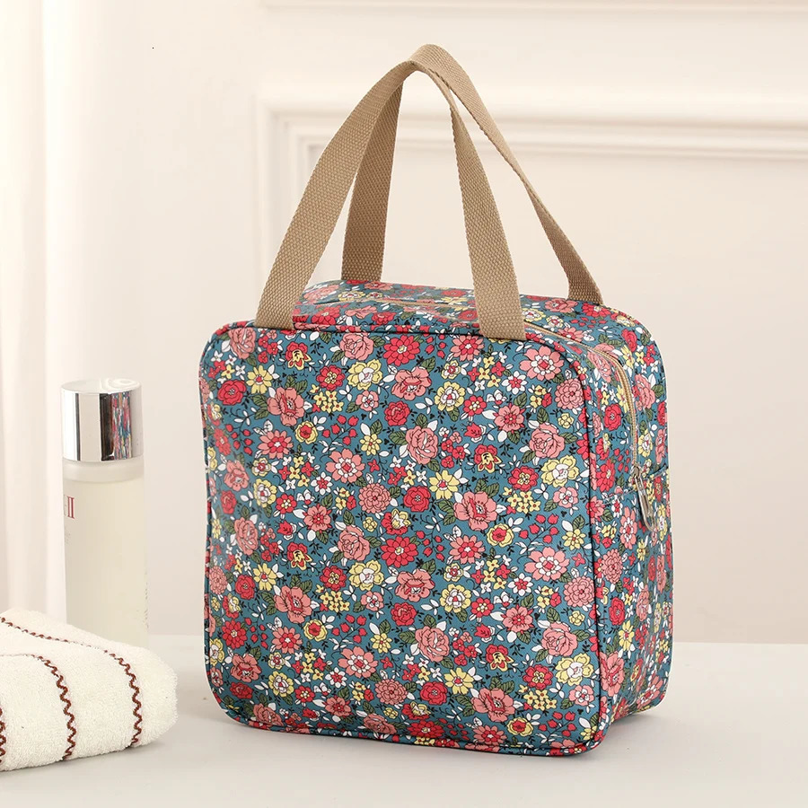 Fashionable large capacity aluminum foil thick handmade lunch bag carry with you daily storage lock fresh box 250401