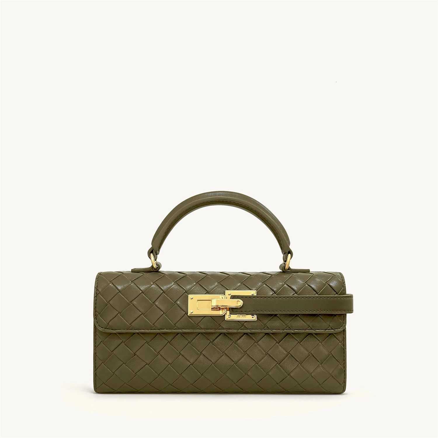 JW PEI Keyla Woven Texture Vegan Leather Crossbody Bag Adjustable Shoulder Strap Designer Handbag for Women Boho Beach PurseW251107