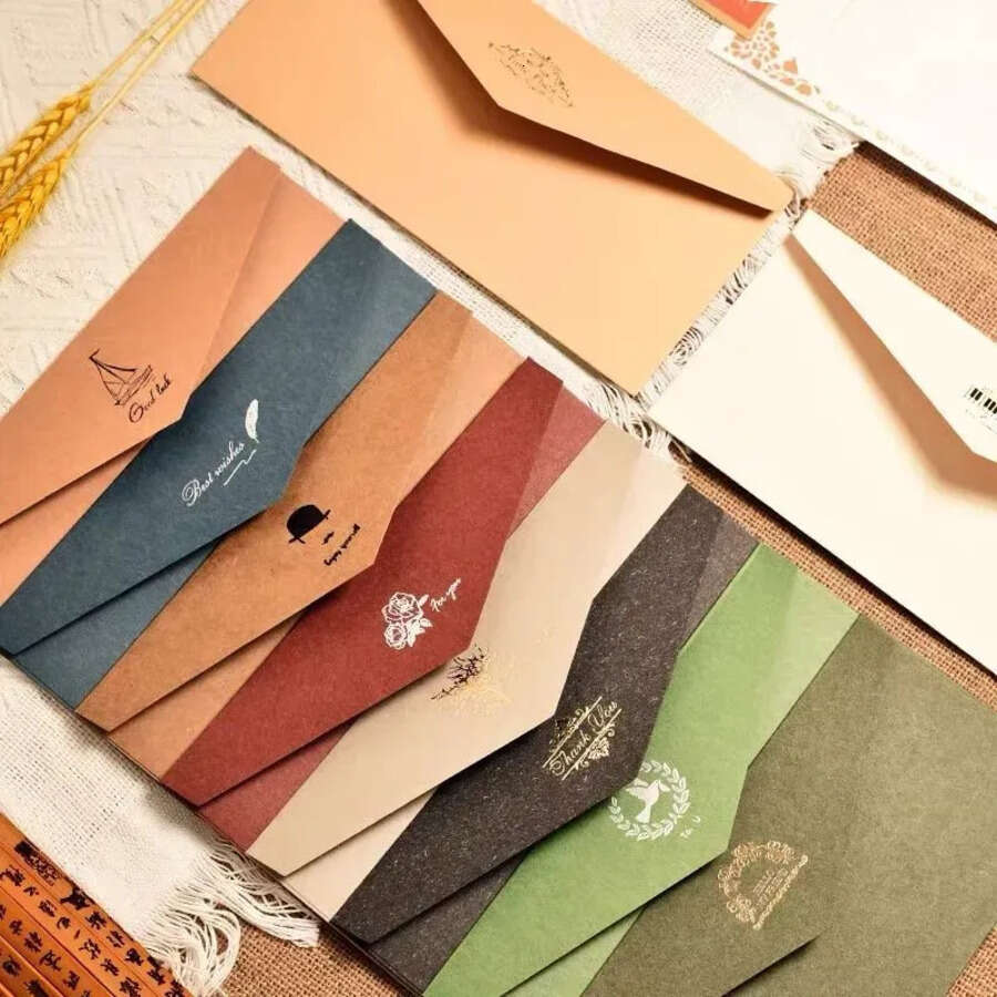 wholesale best for your letter General Postcard Envelope Postage Adhesive Tag Decorative Tag Decorative Stamp roll Diy Stickers