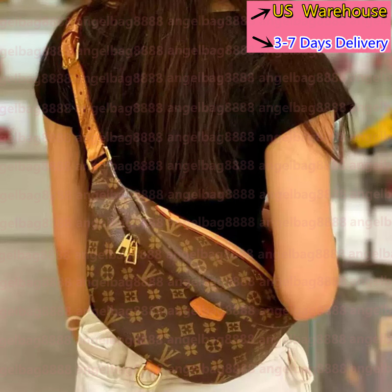 Luxury Designer Bag Bumbag Waist Bag Cross Body Classic Chest Bag Flower Shoulder Bag brown Fanny Pack Bum Chest Bum bag CrossBody Zipper Waist Bags Pillow Bag