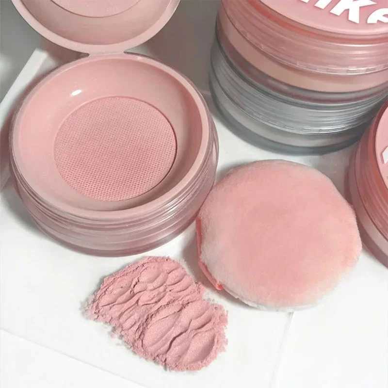 5-color shimmering pink set matte loose powder waterproof oil control full coverage facial makeup set powder cosmeticsXJ250407