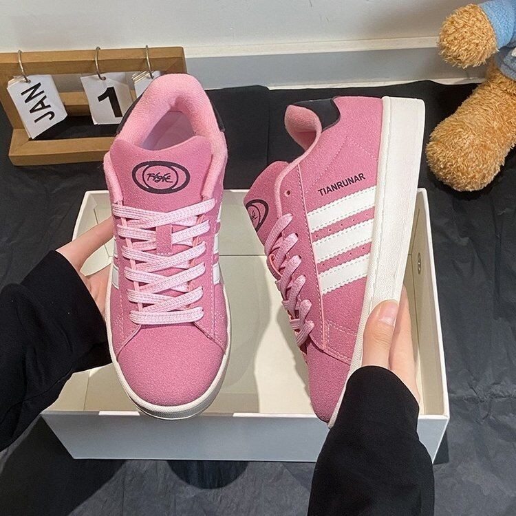 2025 free shipping for women campus casual shoe black beige pink brown outdoor sports runner running shoe trainers sneakers 2025