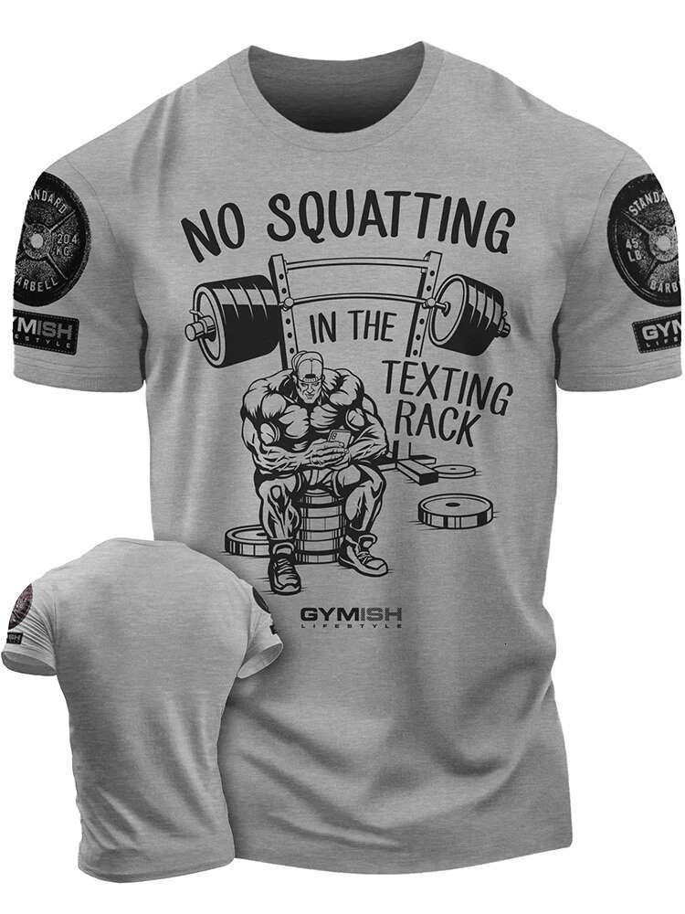 3D Printed Recover Fully Workout Funny Gym High Quality Cotton Men's Short Sleeves Muscle Man Tough Guy T-Shirt