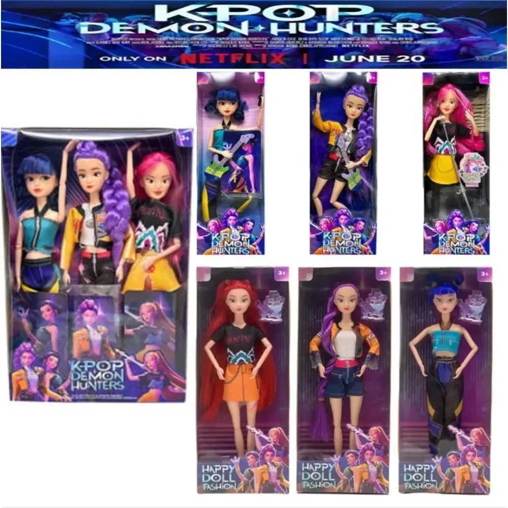 HOT K POP Demon Hunter Series Vinyl Action Figures Lumimila Zoey Model Desktop Decoration Kids Gift Toy Z251107