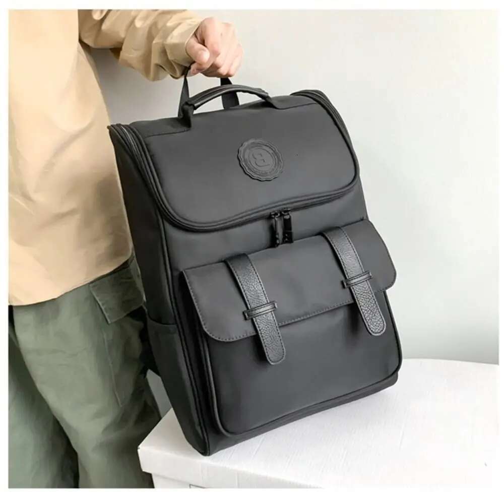 Men Multifunctional 17 Inch Large Capacity Travel School Backpack For Student Waterproof Computer Bag