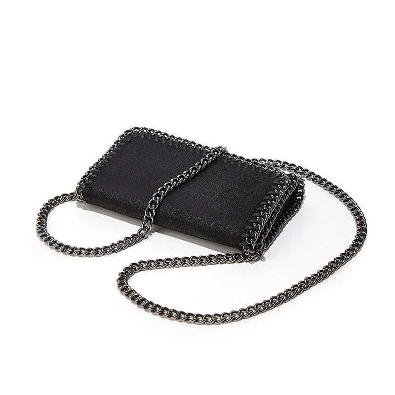 Luxury Designer Mini Crossbody Bag for Women Fashion Chain Shoulder Bag with Phone Purse Wallet Elegant Branded Handheld ClutchC250407