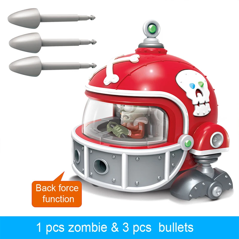 Plants Vs Zombies 2 Battle Game Set Bulk Stock - Mecha Football Zombie Pull Back Vehicle Action Figure Collectible Toy Battle Arena Kids Gift