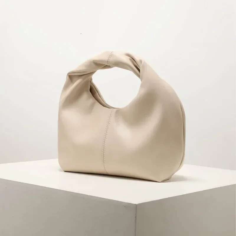 Stylish Twist Square Solid Color Top Clutch Bag Simple And Versatile Commute Bolso Mujer Designer Bags Lady Handbag Purses
