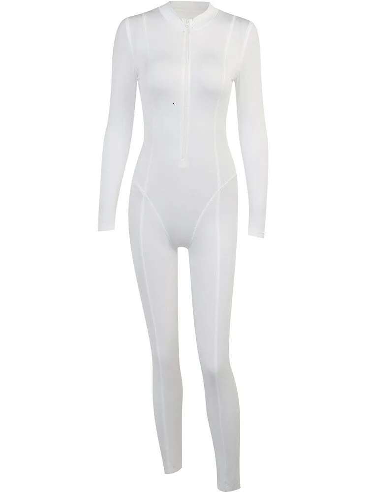 Sibybo Autumn New Women Slim Fit Jump Streetwear Sexy Ladies Long Sleeve Pants Bodycon V-Neck Jumpsuit