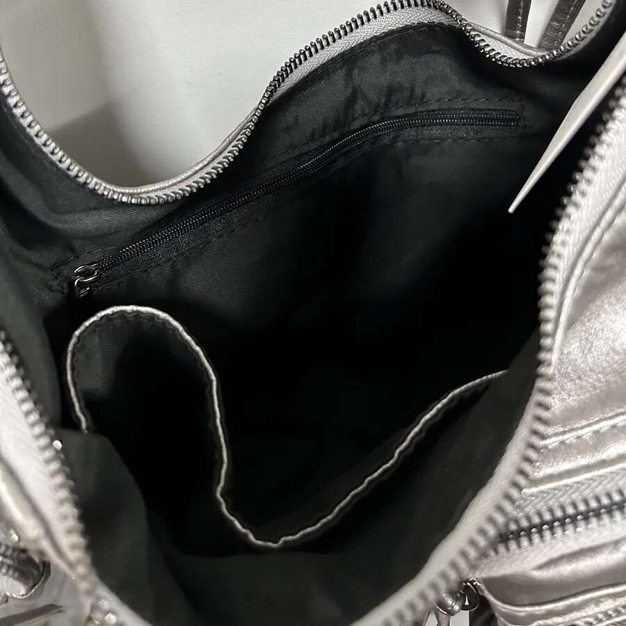 Angelkiss Women Fashion Bags Vintage PU Leather Handbags Multiple Pockets Shoulder Purse Bag Tassel Bolsa