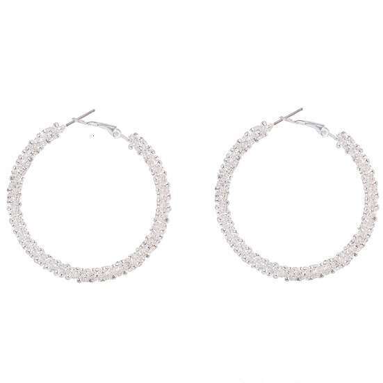 60MM Claw Chain NEW Water Dia Hot Style Large Loop Earclip Earrings Fashion OL