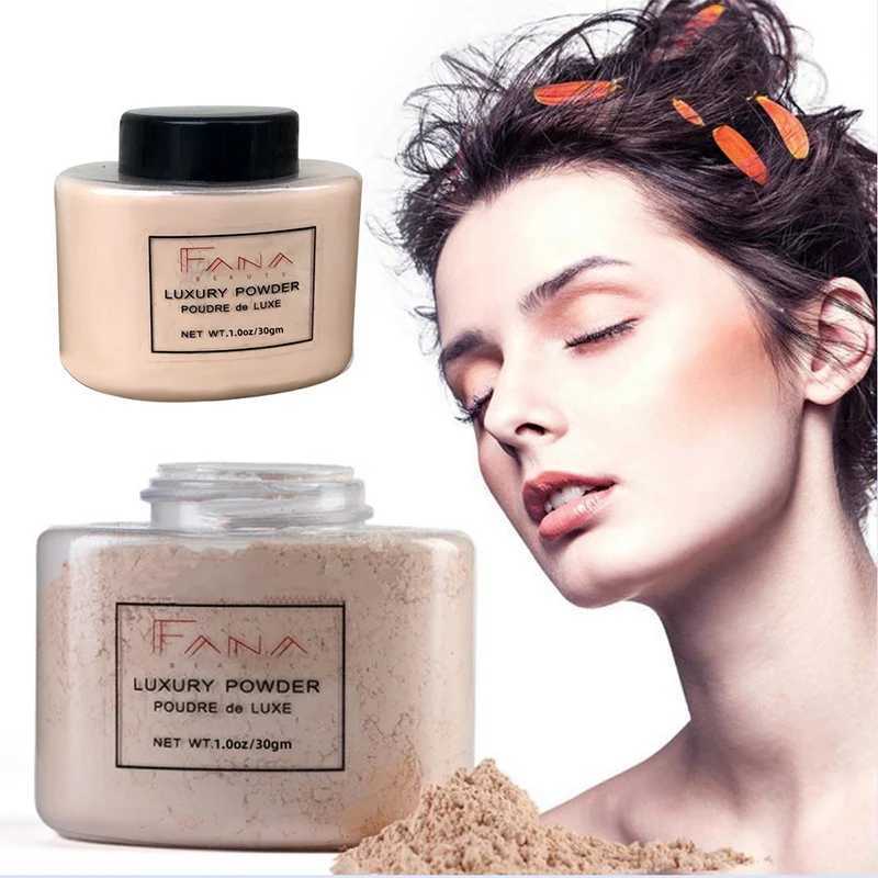 Luxury Banana Powder 4-color Durable Waterproof Lightweight Breathable Oil Control Set Womens Makeup PowderXJ250407