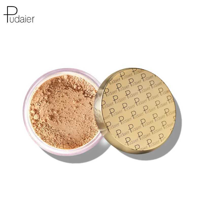 Pudaier 8 Color Control Loose Powder Waterproof Durable Full Coverage Facial Tightening Set Powder Makeup CosmeticsXJ250407