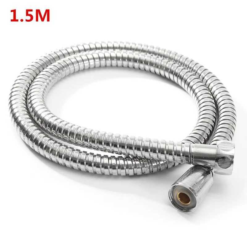 1m/15m ible Shower Hose Plumbing Hoses Stainless Steel Chre Bathro Water Shower Pipe Bathro Accessories Y251107