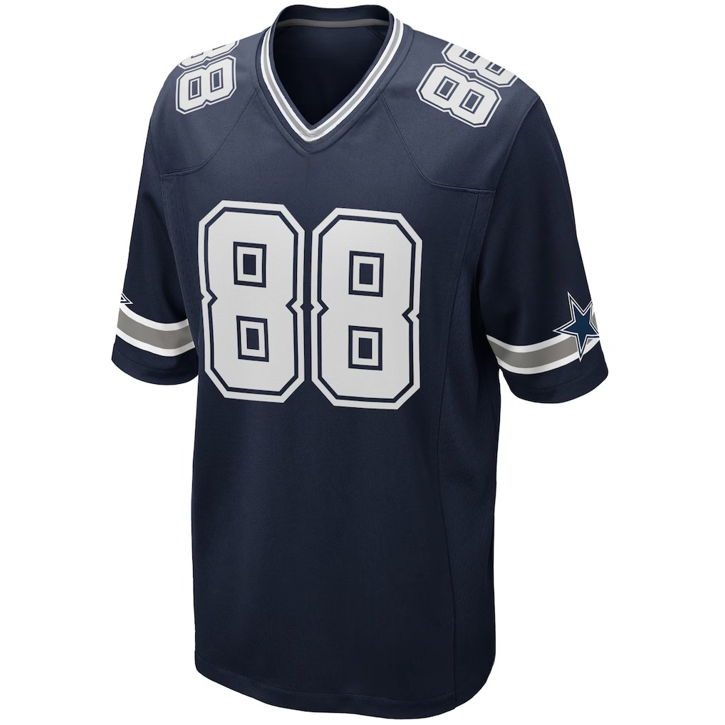 American Famous brand Dallas Football jerseys with men women youth customized #4 Prescott #11 Parsons #88 Lamb #70 Diggs