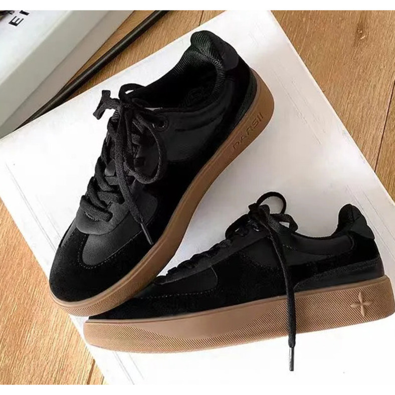 DARSII Genuine Leather Men Women Training Shoes Autumn New Non Slip Wear Resistant Flat Breathable Casual Commute Versatile