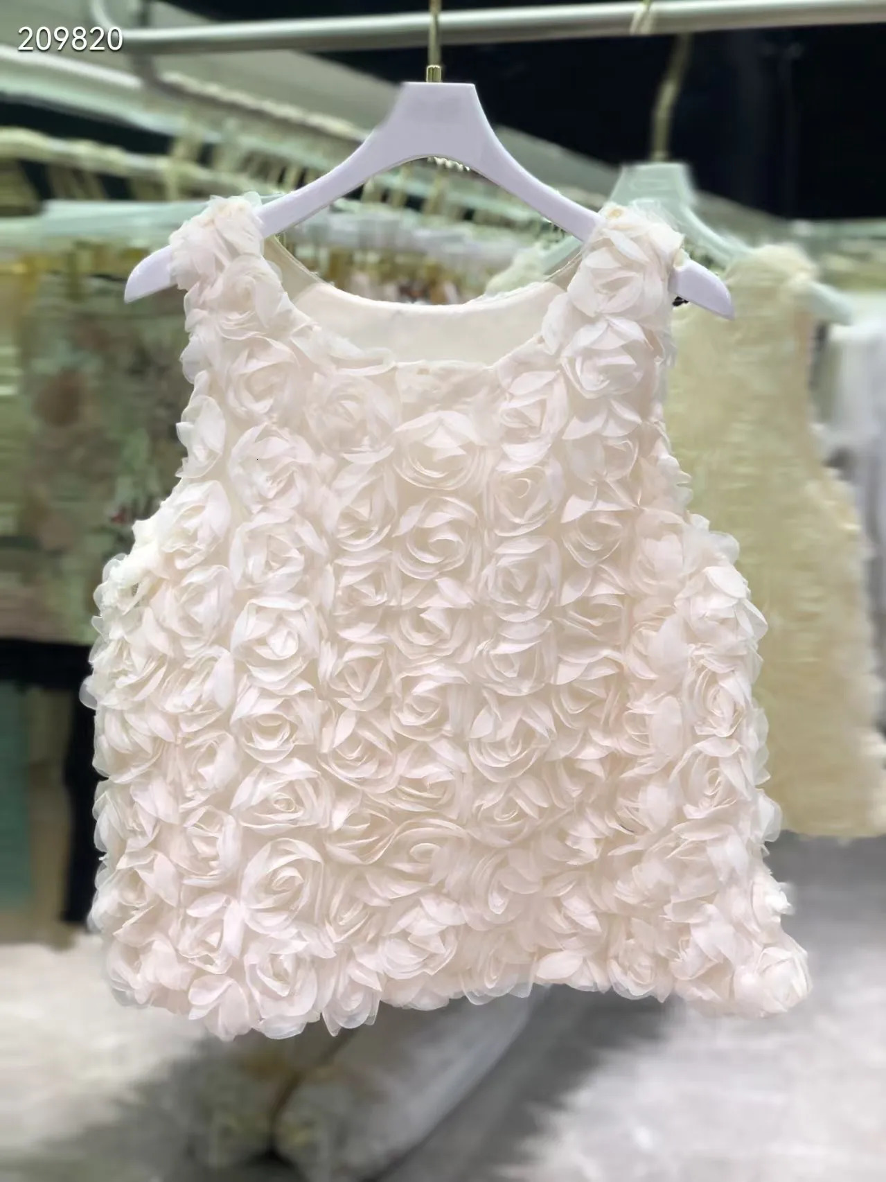 Yi076 Fashion Womens Top and Tshirt European n Party Style Clothing 250407