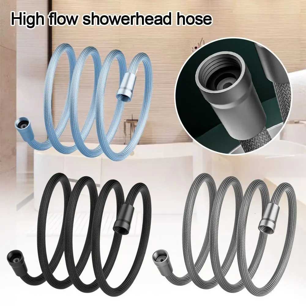 15/2m Handheld Shower Hose Anti Winding Universal Interface Shower Tube ible GI/2 Bath Shower Nylon Pipe Pipes Fittings Y251107