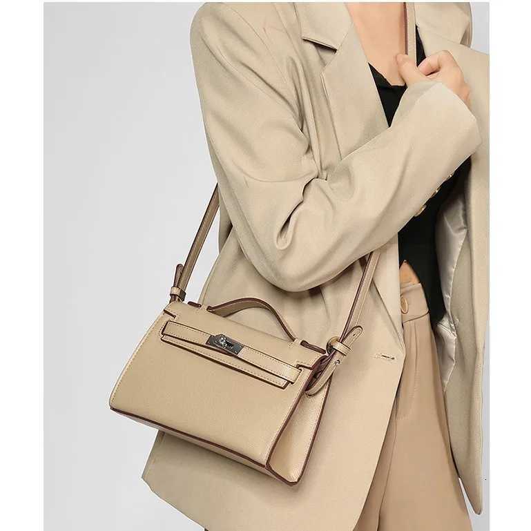 Luxury Ladies Leather Tote Bag Classic Designer Crossbody Handbag Elegant Women Shoulder Messenger BagW251107