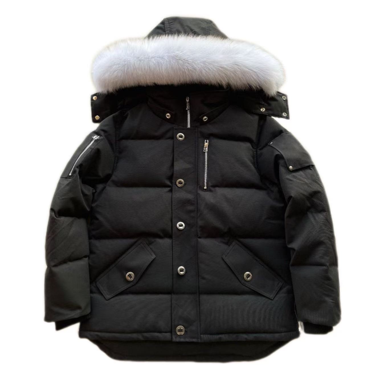 Puffer Jacket Men Doudoune Zipper Parkas Knucklecoat Designer Men Moose Knuckiess Jacket Winterjacke Outerwear Puffer Coat