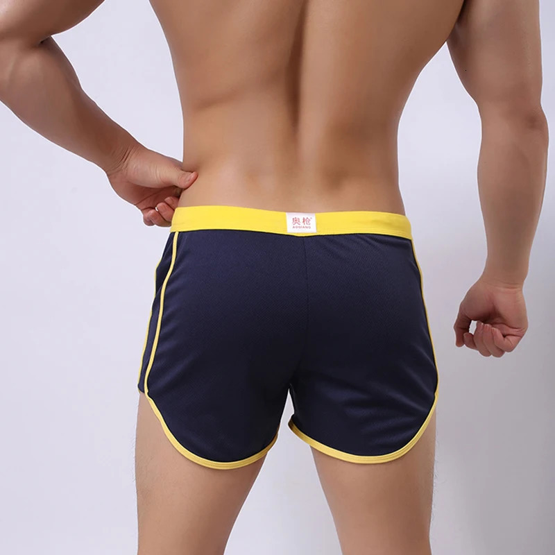 Summer Swimwear Men Swimsuit Maillot De Bain Boy Swim Suits Boxer Shorts Swim Trunks Swimming Surf Banadores Mayo Sungas 250407