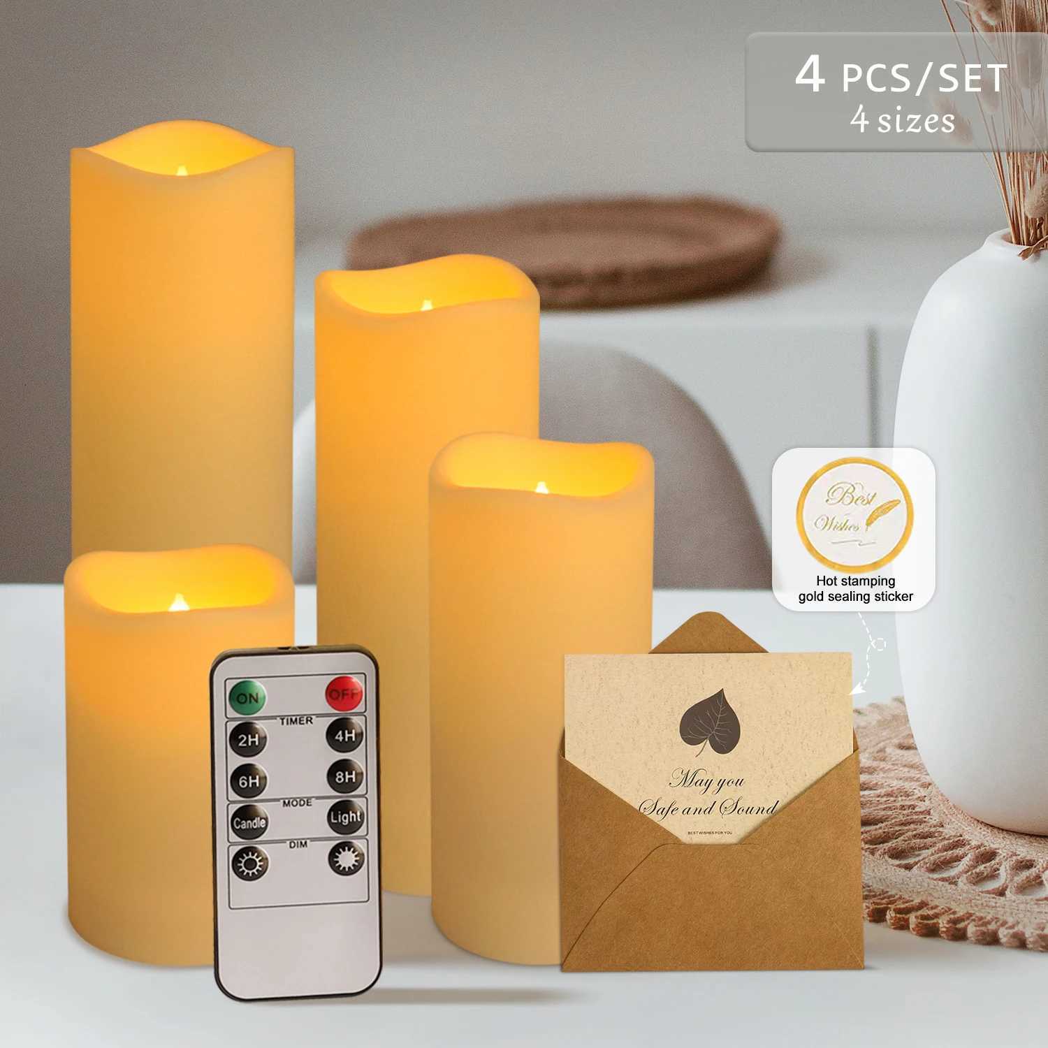 4-144 units/set of waterproof indoor flameless LED candle lights Christmas home decoration wedding holiday decoration W251107