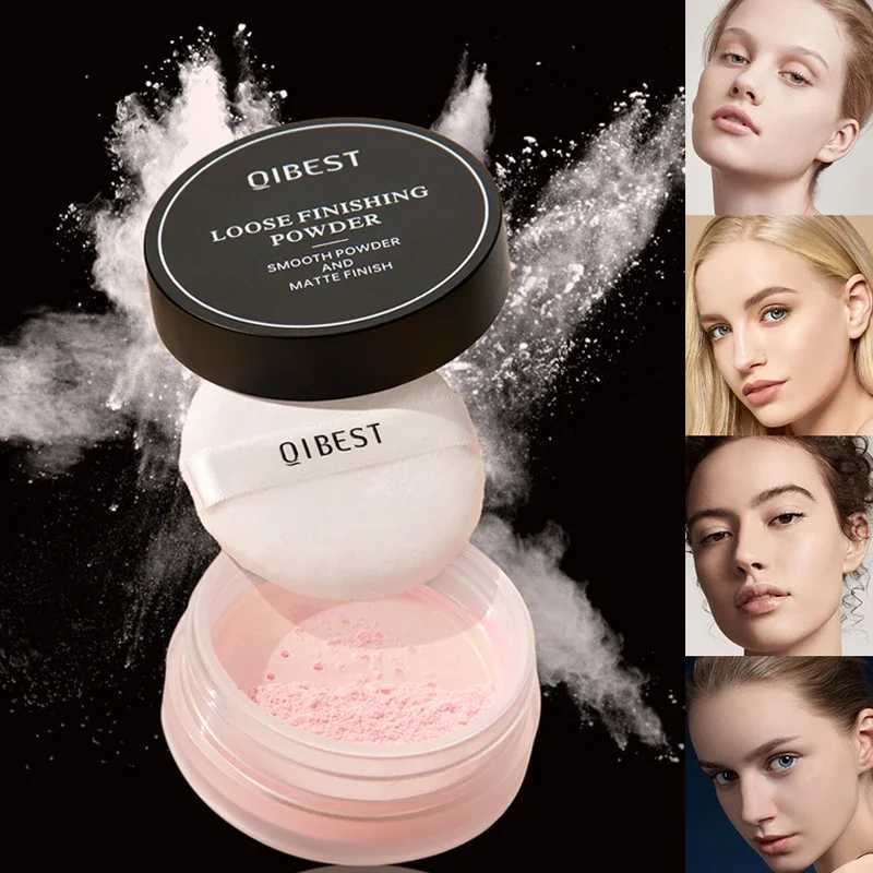 Relaxing transparent matte powder white powder oil control cosmetics long-lasting waterproof facial makeup powderXJ250407