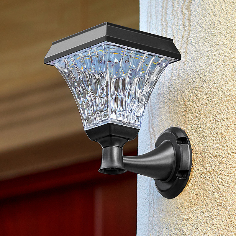 Waterproof Solar Outdoor Wall Lamp for Courtyard Lighting #100-800