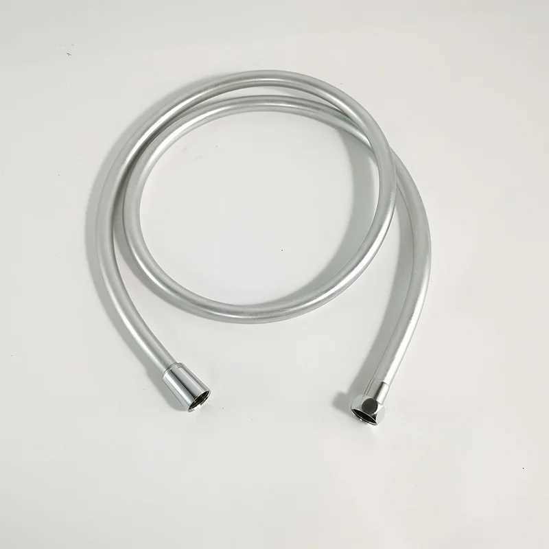 Shower Hose Bathro Fitting Stainless Steel PVC Soft Bath Tube Accessory 15 Meter Water Pipe Shower Connector Chre Gold Y251107
