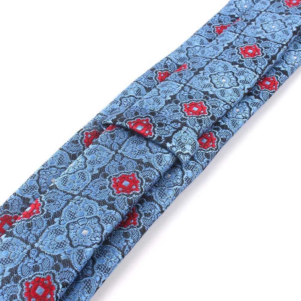 New Classic Paisley Tie For Men We Floral Woven Neck Tie For Wedding Business Suits Man Ties Jacquard Mens Necktie Gravatas X250407
