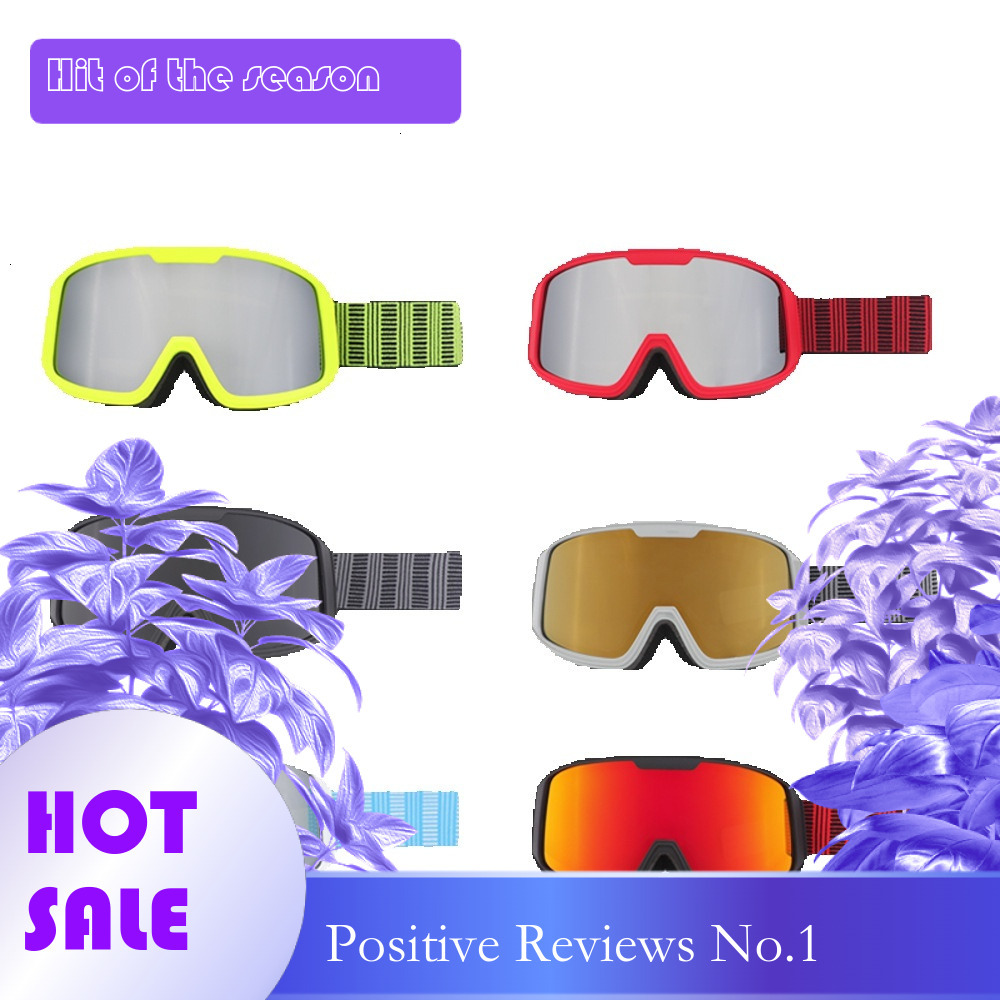 Ddmytiger Ddmytiger New Multi Frame Color Mountaineering Glasses With Double Layer Anti Fog Outdoor Clear Windproof Ski Goggles For Men And Women