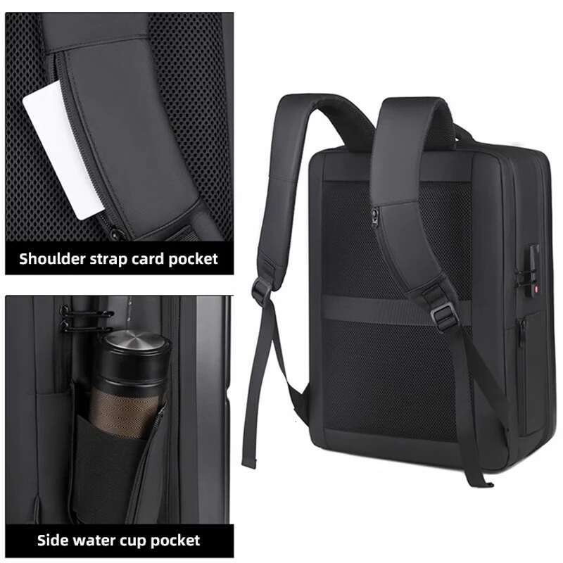 New Waterproof Business Travel Laptop Backpack Men Anti-Theft Casual Aesthetic Backpacks Large Capacity USB Charging Bag Male